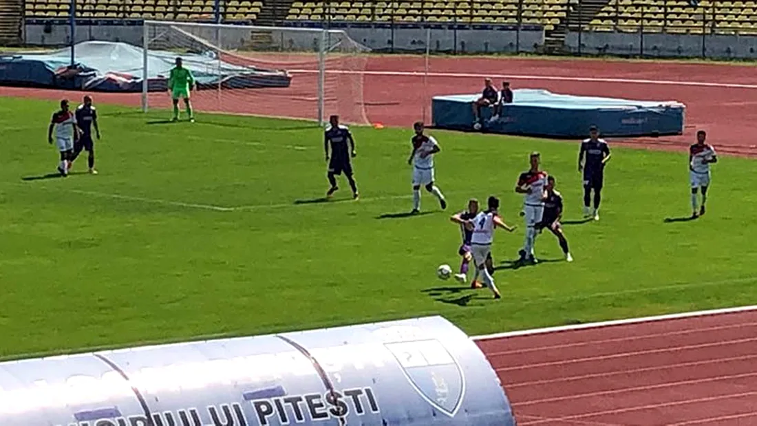 FC Argeș s-a impus în amicalul cu Pucioasa,** dar a tremurat pe final, după ce a avut 4-0