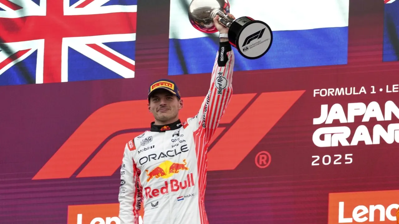 Max Verstappen, victorie uriașă la Suzuka