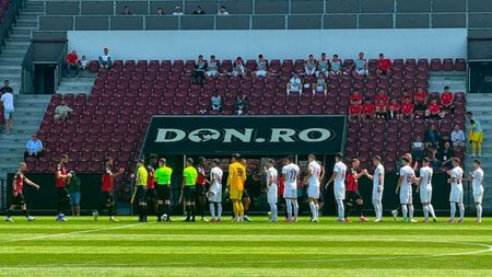 CFR Cluj, învinsă de o echipă din Liga 2, chiar în Gruia, înainte de startul noului sezon de Superliga