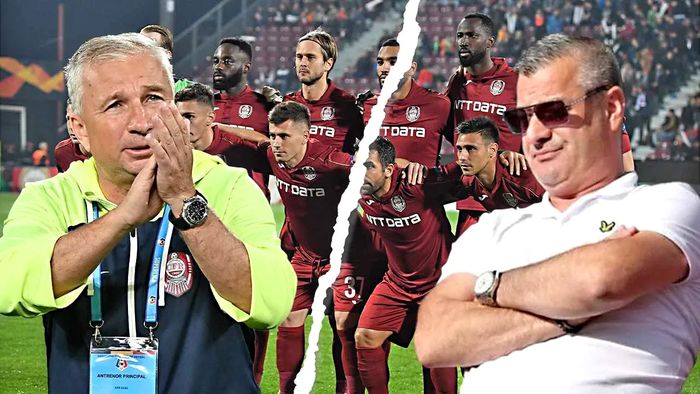 Şedință extraordinară la CFR Cluj. Nelu Varga şi Dan Petrescu, discuții despre plecarea antrenorului