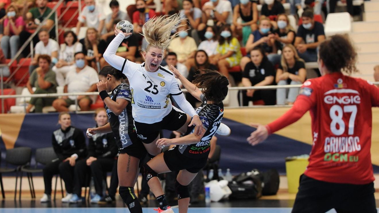 CSM București - Rostov 27-30. Echipa lui Adi Vasile și-a revenit pe final, dar a fost condusă și la 12 goluri în Liga Campionilor