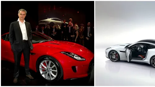 Jose Mourinho a devenit primul proprietar al ultimului model de Jaguar. Bolidul poate atinge și 260 km/h