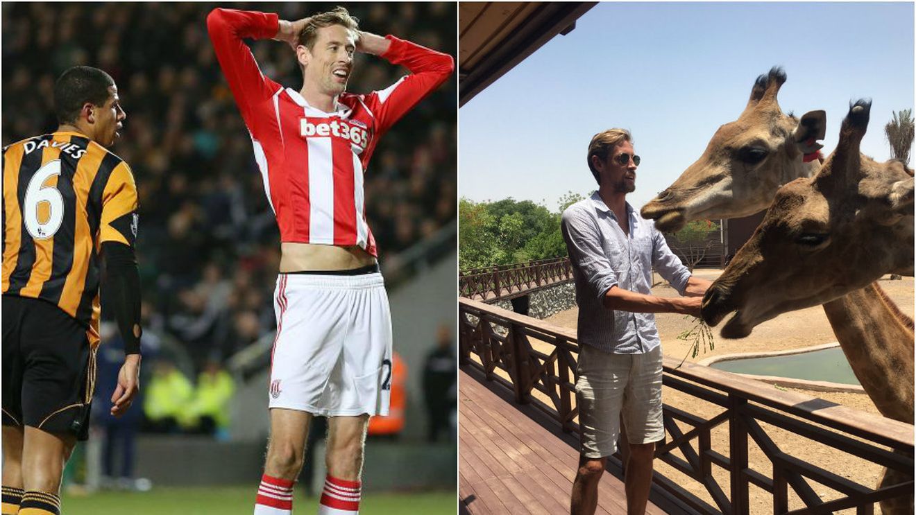 Cel mai amuzant fotbalist în activitate. FOTO | Modul în care Crouch a descris această imagine a generat SUTE DE MII de reacții pe net :)