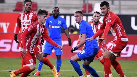 Benga, la a doua eliminare din carieră și tot prin decizia lui Marius Avram: „Nu era de roșu, am urmărit doar mingea!” Cum a comentat Balint arbitrajul din UTA - U Craiova?