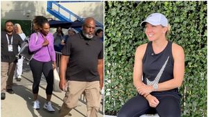 Surpriză totală la Washington! Serena Williams și-a făcut apariția însoțită de bodyguarzi în complexul în care se află Simona Halep, deși americanca nu este înscrisă la turneu | VIDEO