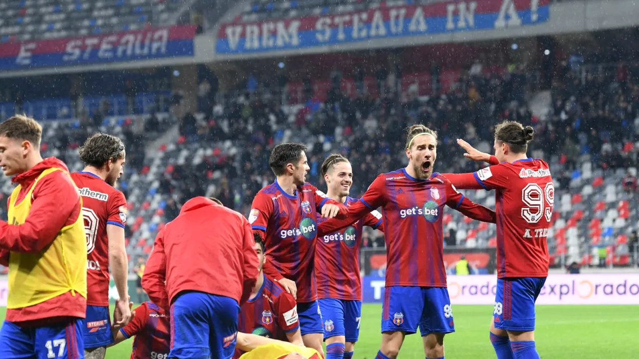 Bombă pentru fanii CSA prin anunțul oficial al FRF: „Steaua poate juca în Superliga din vară!