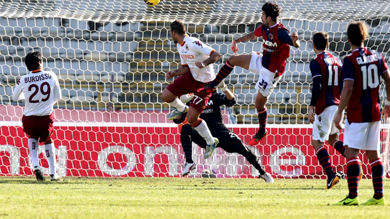 Spectacol pe Renato Dall'Ara:** Lobonț a fost rezervă în Bologna - AS Roma 3-3