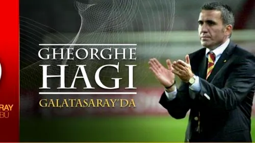 „Regele”, anunțat oficial și pe site-ul Galatei!** Piți: „Mă bucur pentru Hagi! Nu ar fi fost bine să antreneze în Liga 1”