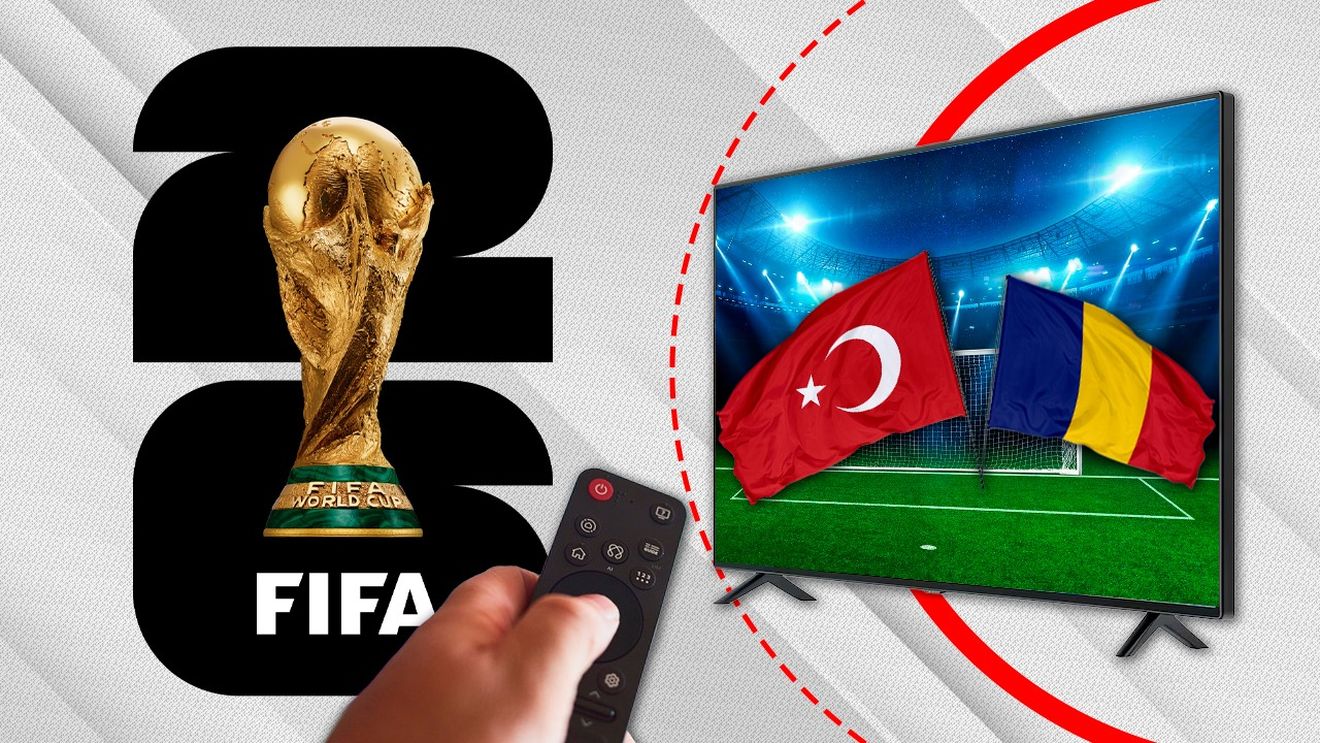 Cine transmite la TV Turcia - România, barajul pentru Cupa Mondială 2026