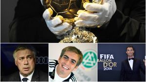 VIDEO | "Pentru ce ai merita să câștigi Balonul de Aur în viața personală?". Răspunsurile amuzante ale lui Ronaldo, Lahm, Ancelotti și Di Maria. Care dintre ei se pricepe la schimbat scutece și la cântat