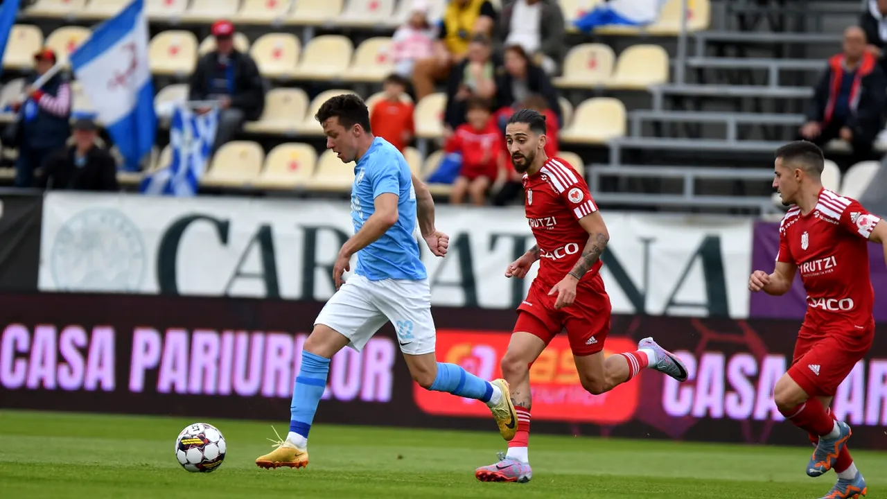 FC Voluntari - FC Botoșani 2-1, în etapa 1 din Superliga. Dubla lui George Merloi le permite ilfovenilor să debuteze cu un succes în noul sezon