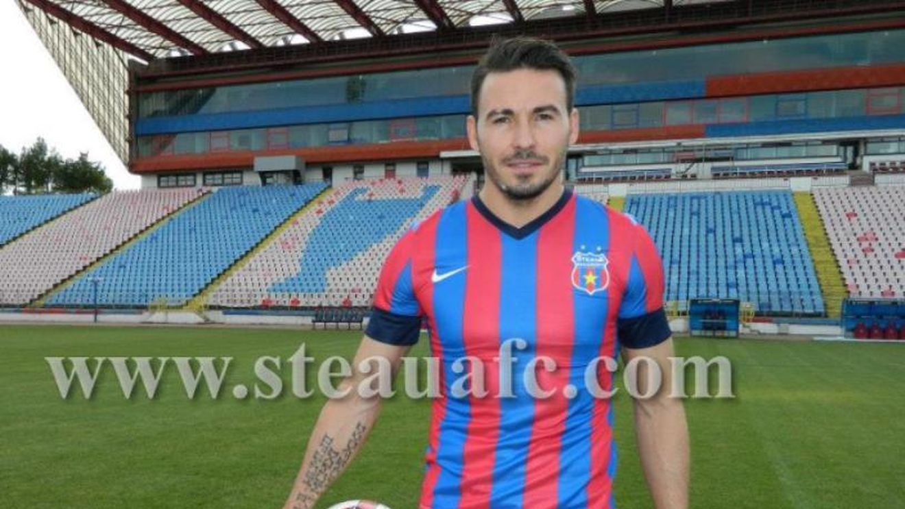 Cristea a fost prezentat la Steaua! "E o onoare să îmbrac acest tricou"