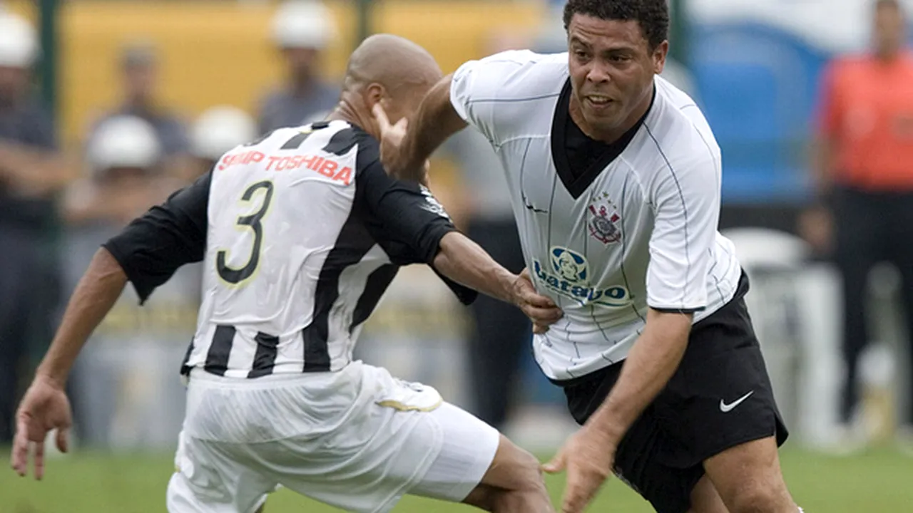 Ronaldo a câștigat campionatul Paulista cu echipa Corinthians