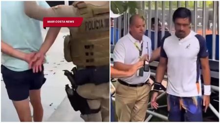 TENIS Fostul partener de dublu al lui Victor Cornea, arestat după meci! Poliția a descins la hotelul unde erau cazați mai mulți tenismeni români: reacția organizatorilor