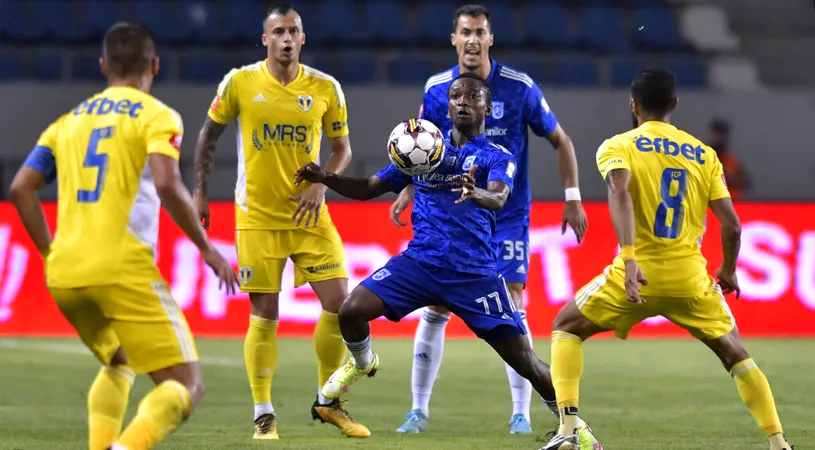 Chindia a oficializat achiziționarea lui Samuel Asamoah înainte de meciul cu actuala echipă a antrenorului pe care l-a demis sezonul trecut, deși o calificase în play-off-ul Ligii 2