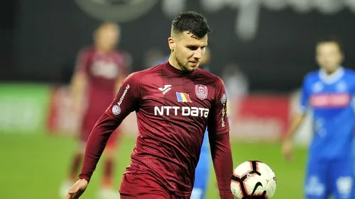 George Țucudean și-a luat „adio” de la colegi cu doar câteva ore înaintea partidei cu Craiova. Atacantul nu și-a prelungit contractul cu CFR Cluj, iar bunicul său vrea să-i predea afacerea familiei