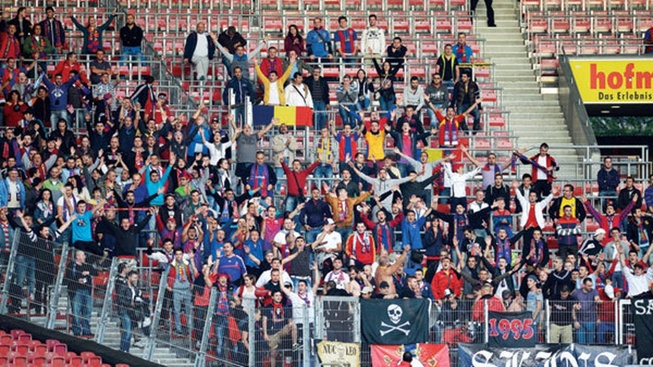 Steaua a debutat în grupe într-o atmosferă stranie!** Doar 300 de români au venit la Stuttgart: "Ne-am economisit banii pentru Danemarca și Norvegia"