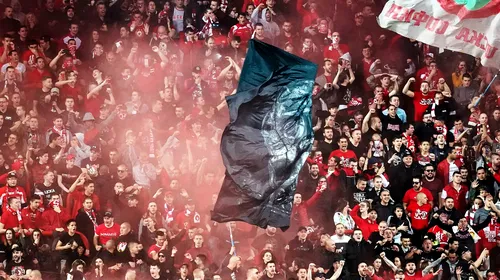 Fanii bulgari prezenți la meciul Sepsi – CSKA Sofia și-au arătat susținerea pentru frații de la CSA Steaua! Ce mesaj au afișat la Sf. Gheorghe | FOTO
