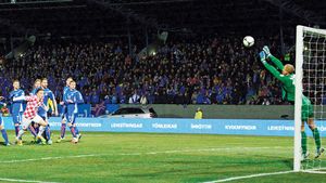 Portarul regizor! Goalkeeper-ul Islandei are o pasiune ieșită din comun: face videoclipuri