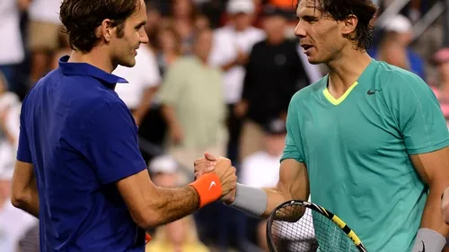 O nouă finală de vis pentru iubitorii tenisului! Federer și Nadal se luptă pentru trofeu la Miami