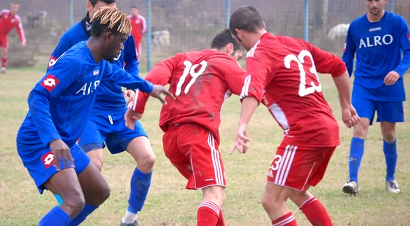 ALRO și FC Piatra Olt** joacă mâine ultimul lor amical