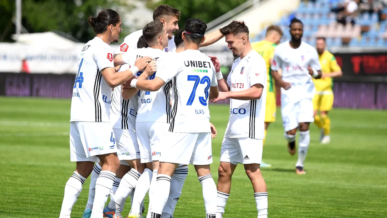 Ce a pierdut Universitatea Craiova! Eduard Florescu a marcat un gol fabulos, direct din corner, în FC Botoșani - CS Mioveni 5-1! | VIDEO