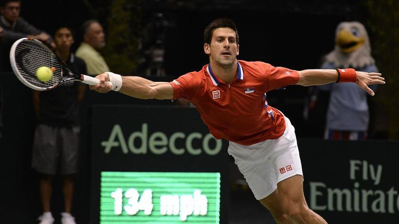 Djokovic, accidentare în timpul semifinalei din Cupa Davis: ,,Dacă nu jucam pentru Serbia, nu știu dacă aș fi mers până la final"