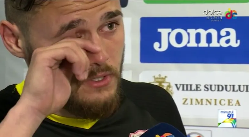 FOTO | Momente emoționante la finalul meciului Astra - FCSB 0-1. Ioniță a plâns de supărare că nu și-a încurcat rivalii: 