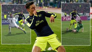 Ă‚sta poate fi GOLUL ANULUI în Champions League! Internetul a luat-o "razna" după execuția germanului din Ludogoreț - Arsenal 2-3. Cum l-a păcălit pe Moți