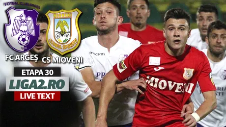 Derby de Argeș decis în prelungiri!** FC Argeș o învinge pe CS Mioveni cu două goluri la ultimele faze