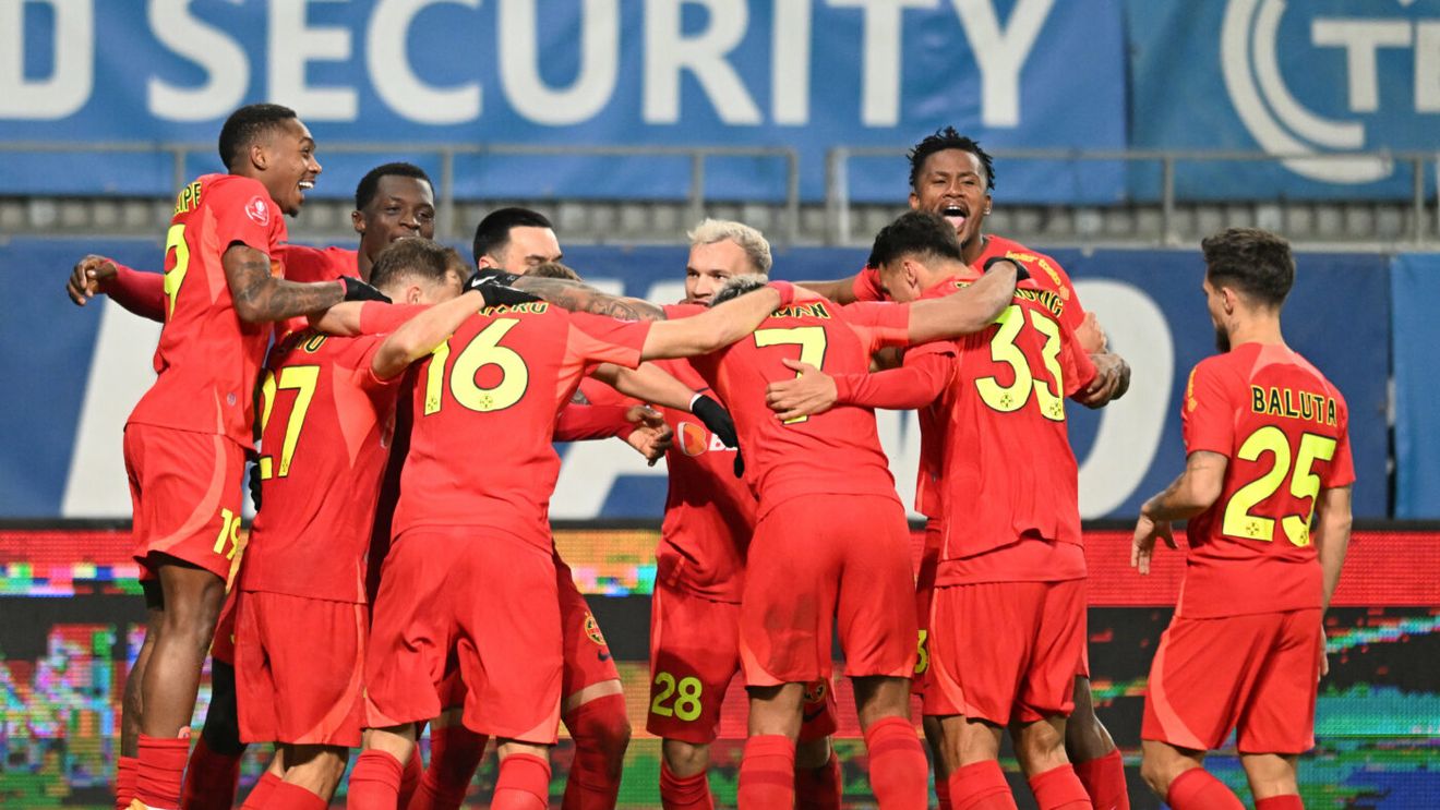 Universitatea Craiova - FCSB 0-3. Oltenii lui Mihai Rotaru, umiliți de Olaru, Coman și Miculescu