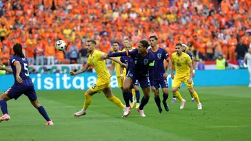 🚨 Liveblog România – Olanda 0-1, în optimi la EURO. Dennis Man are un șut periculos!
