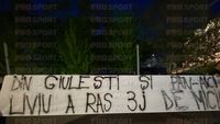 Bannerele interzise de la Dinamo – Rapid 3-1. Giuleștenii au afișat altele, însă, care aveau greșeli gramaticale!