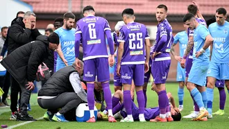 Doru Popadiuc și-a aflat sancțiunea pentru eliminarea după intrarea brutală din meciul cu CFC Argeș. FC Voluntari, amendată și ea de FRF pentru organizarea ultimelor două jocuri de acasă