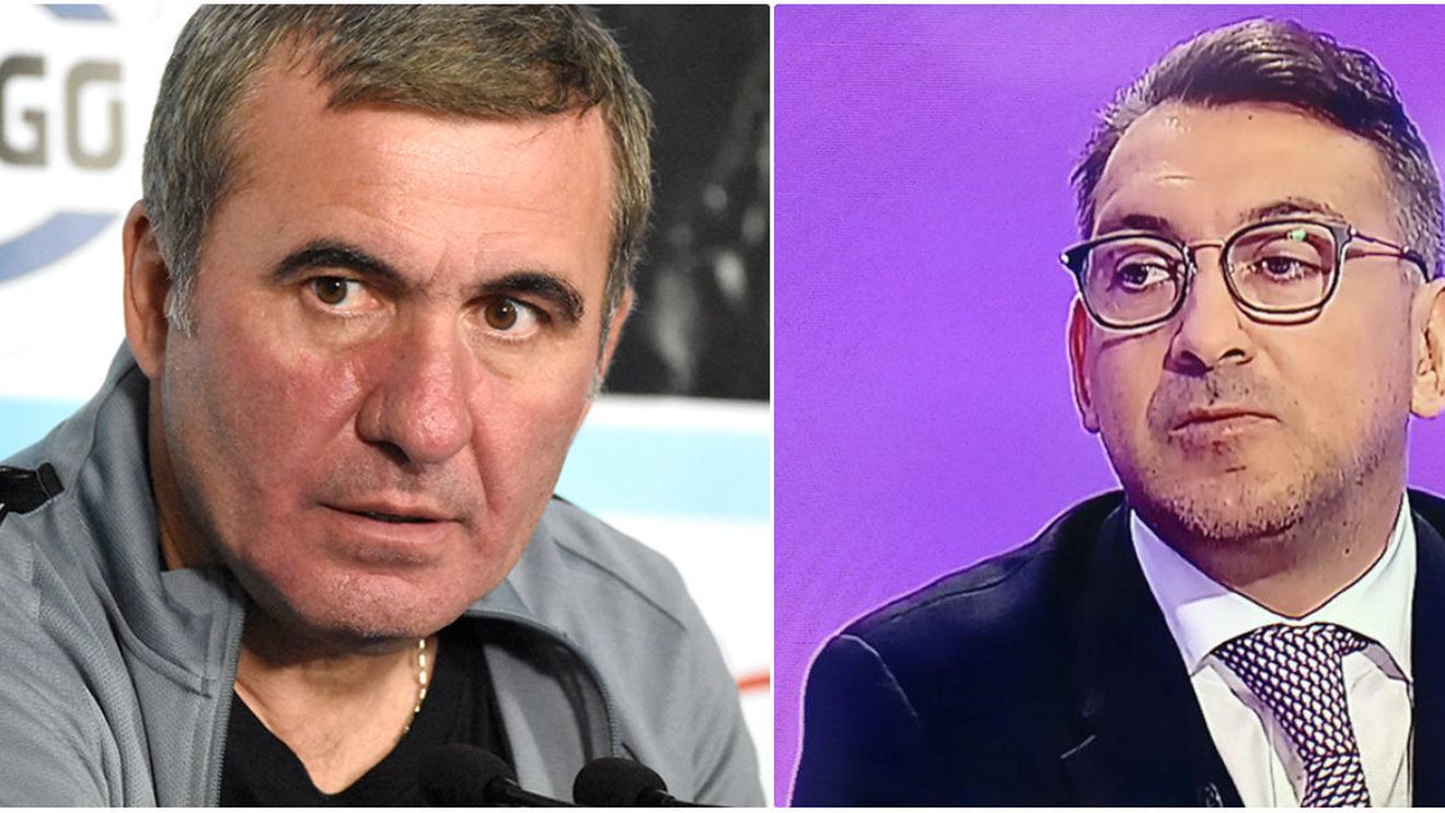 Hagi a intervenit în direct la TV: "Ilie, și tu, Gabi, să vă calmați". Dumitrescu a reacționat: "Hai că m-ai ținut în plus aici"