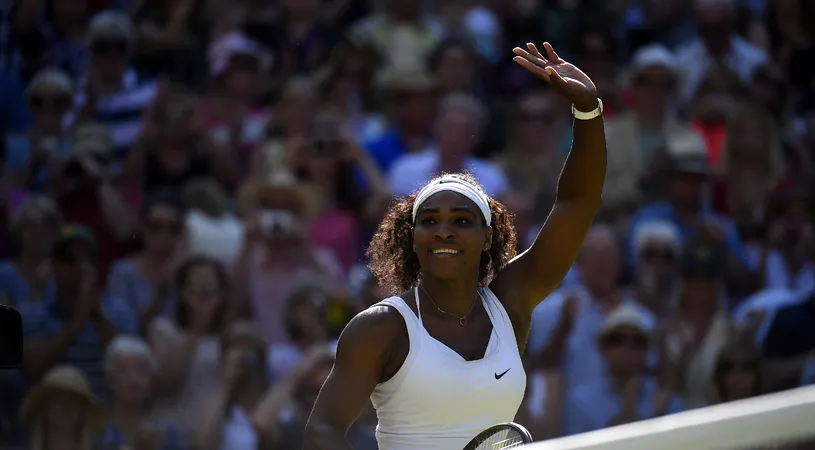 Ce întrebuințare a dat Serena Williams trofeului de la Wimbledon. Gestul excentric făcut de ameriancă și aplaudat de către publicul conservator de la All England Club
