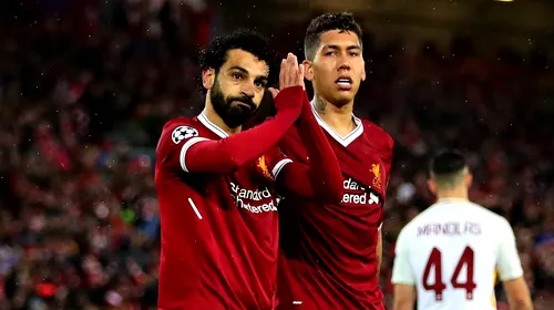 Salah și Firmino, OUT din echipa lui Liverpool pentru returul cu Barcelona. Egipteanul vrea să joace, dar medicii se opun