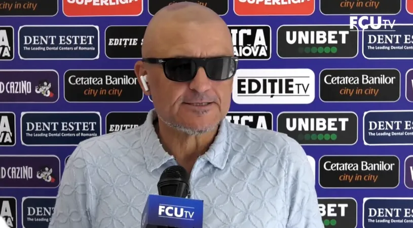 Adrian Mititelu, promisiuni mărețe: ”E mai mare ardoarea să câștigăm Liga 2!” Patronul de la FCU Craiova implementează modelul autoritar și anunță: ”Vom juca tiki-taka, vom distruge fotbalul românesc”