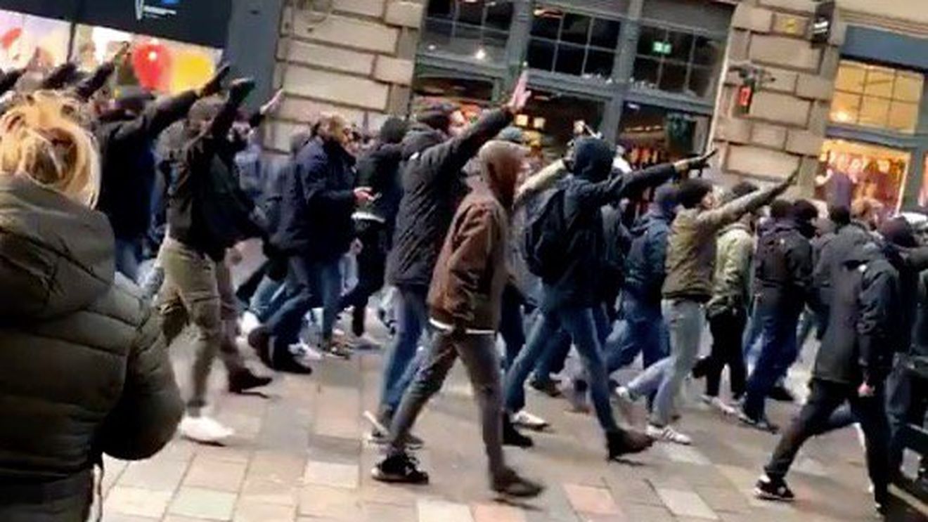 Scandal uriaș după Celtic - Lazio. VIDEO | Fanii italieni au fost surprinși executând saluturi fasciste