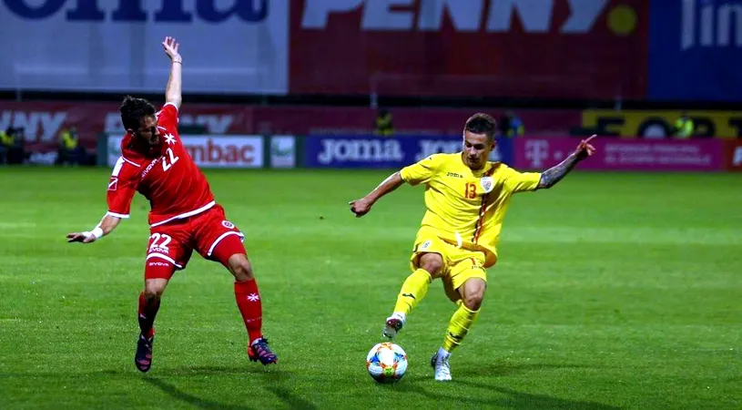 Gheorghe Hagi își freacă palmele! Alexandru Mățan și-a umilit adversarii în România U21 - Malta U21! Fază superbă de fotbalistul de la FC Viitorul | VIDEO