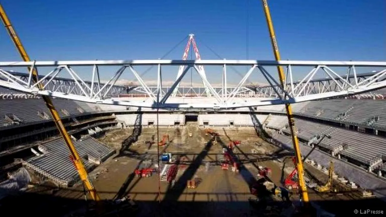 SUPER FOTO** Templul fotbalului se mută în Italia! Vezi noul stadion al lui Juventus