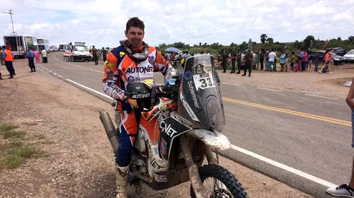 Emanuel Gyenes, locul 28 în etapa a șasea a raliului Dakar