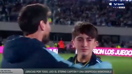 Thiago Messi nu și-a mai putut stăpâni lacrimile. Cum a reacționat Leo în fața fiului său