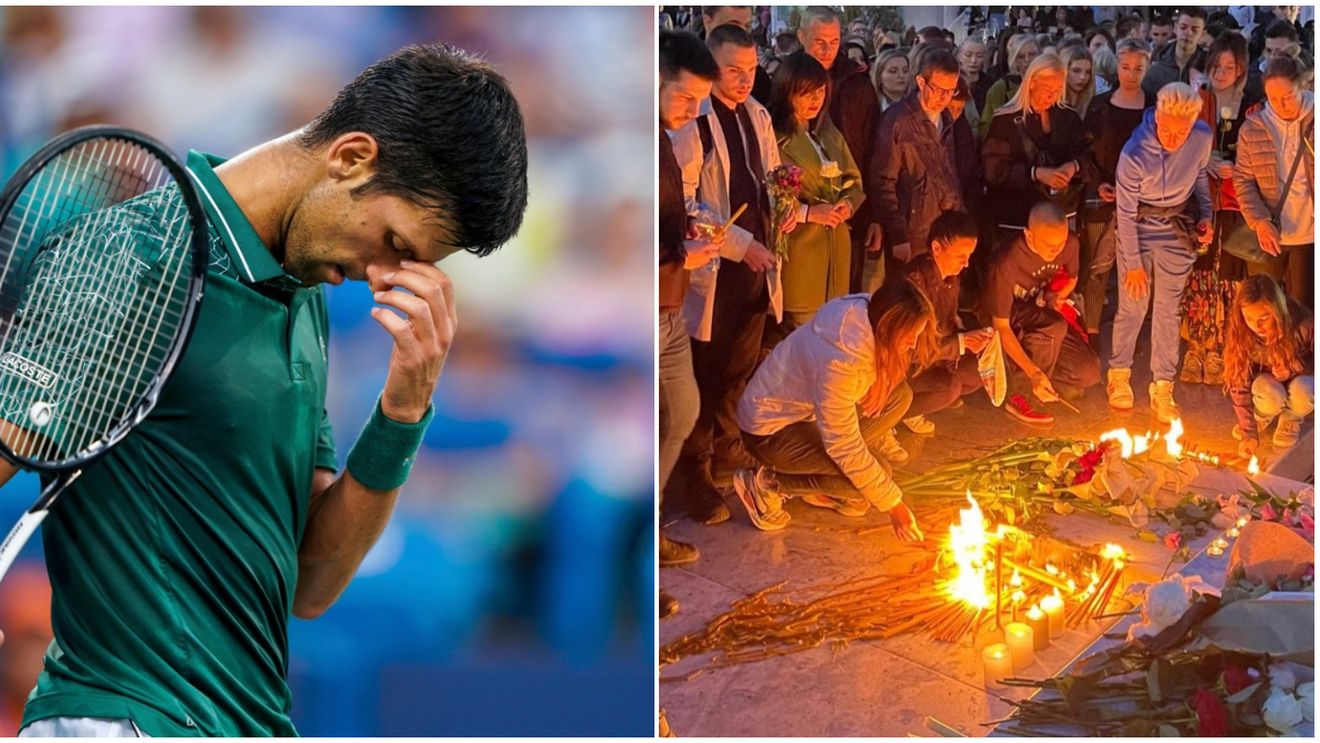 Reacția lui Novak Djokovic după atacul armat din Belgrad, în care a fost ucisă fiica antrenorului de la SCM Zalău! Liderul mondial, sfâșiat de durere