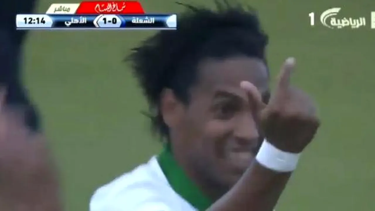 VIDEO: Eric, la primul gol în tricoul lui Al Ahli. Brazilianul a înscris printr-o execuție neobișnuită pentru el