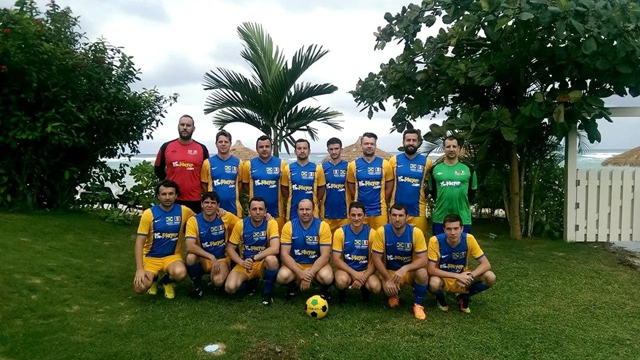 (P) Nationala de fotbal amator a Romaniei - FcPlayer, victorie în Jamaica, scor 2-1
