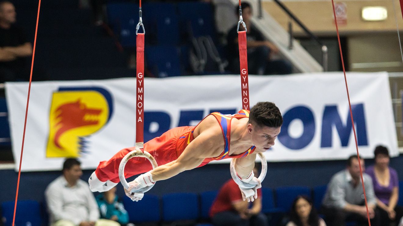 Cu tolba goală! Lotul masculin de gimnastică se întoarce fără medalii de la Campionatele Europene. Andrei Muntean s-a clasat pe ultimul loc în finală la inele