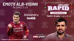 A început treaba la Rapid. „EXCLUSIV RAPID” e în direct pe YouTube și Facebook – ProSport de la 16:45!