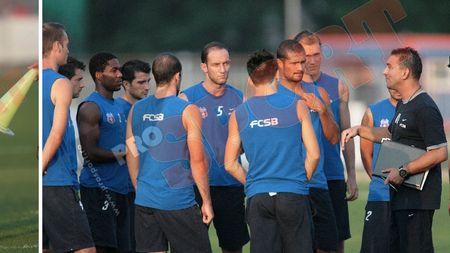 FOTO Dumitrescu, la primul antrenament în Ghencea! **Hagi: "Sunt convins că va fi bine"