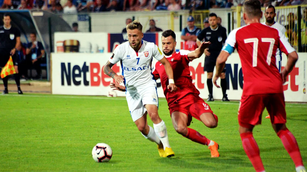 Astra - FC Botoșani 2-2. Moldovenii pierd două puncte după ce au condus la două goluri. Ongenda a încris superb
